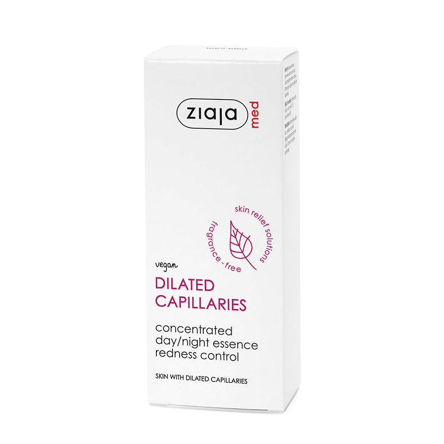 Ziaja Med konzentrierte Tages-/Nachtessenz bei Rötungen & erweiterten Kapillaren 30 ml