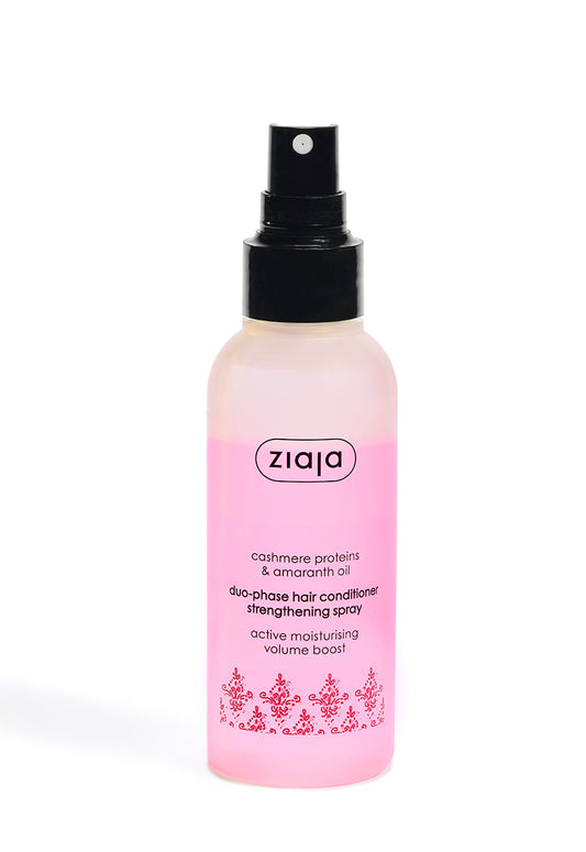 Ziaja Cashmere & Amaranthöl stärkender Haarspülungs-Spray - Volume Boost 125 ml