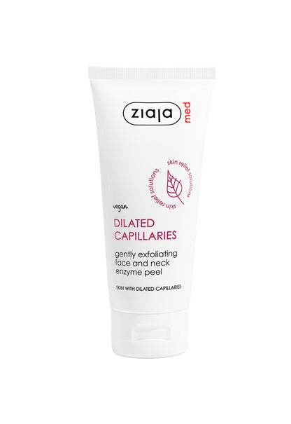 Ziaja Med sanftes Enzympeeling bei erweiterten Kapillaren 75 ml