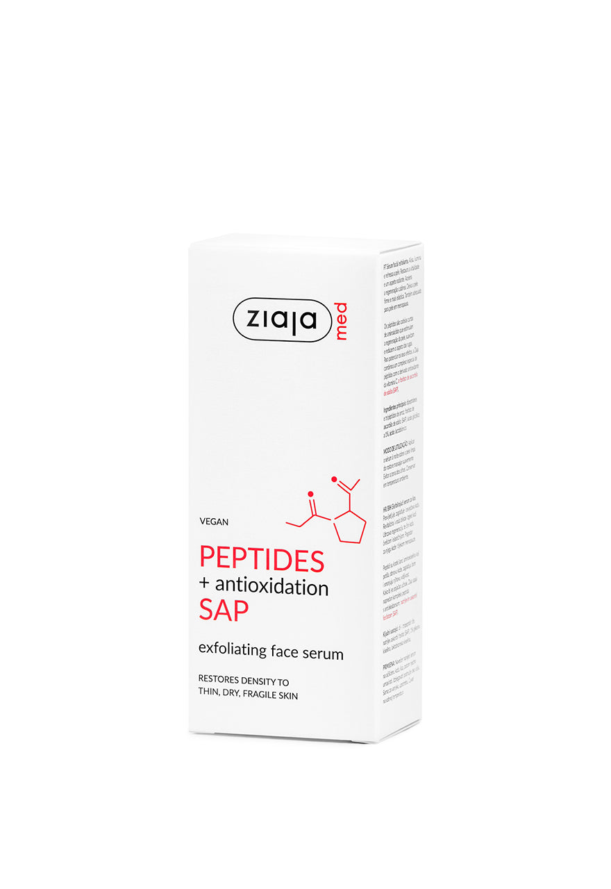 Ziaja Med Peptides + SAP peelendes Gesichtsserum 50 ml