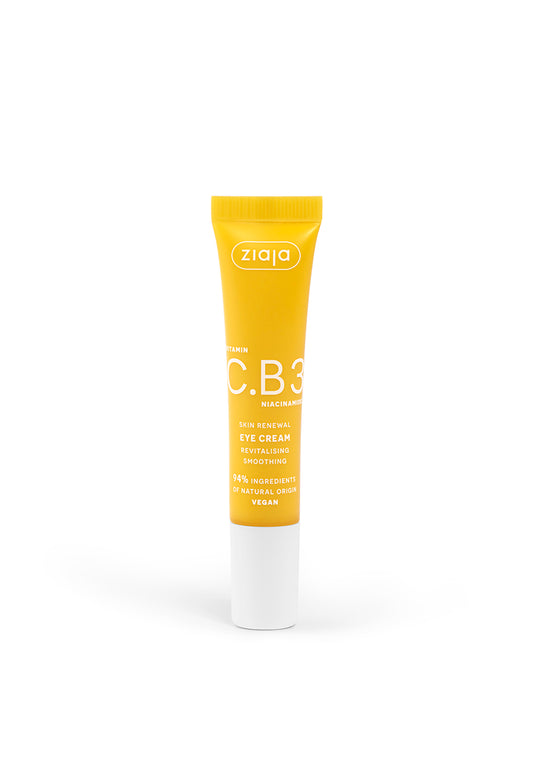 Ziaja Vitamin C.B3 glättende Glow-Augencreme 15 ml