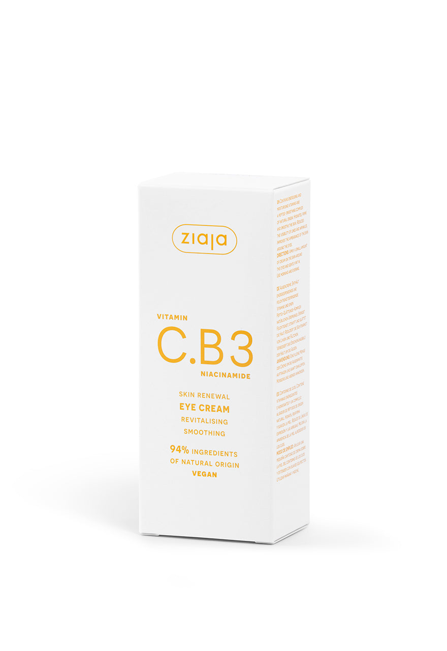 Ziaja Vitamin C.B3 glättende Glow-Augencreme 15 ml