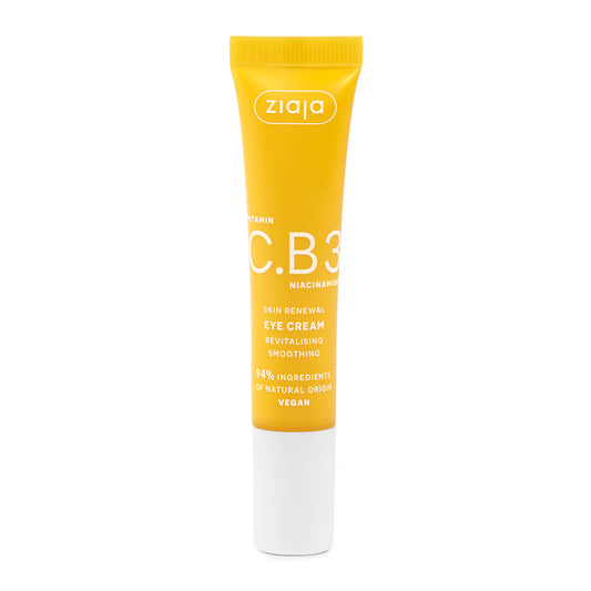 Ziaja Vitamin C.B3 glättende Glow-Augencreme 15 ml
