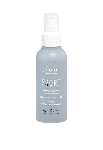 Ziaja Sport erfrischender Aqua-Toner für Gesicht & Körper 120 ml