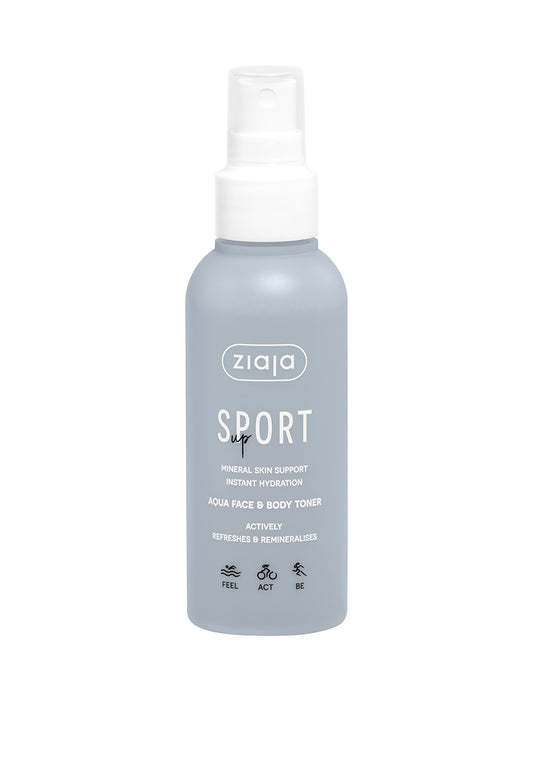 Ziaja Sport erfrischender Aqua-Toner für Gesicht & Körper 120 ml