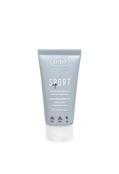 Ziaja Sport Gesichtscreme mit LSF 50 - 50 ml