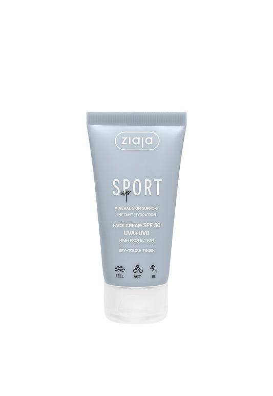 Ziaja Sport Gesichtscreme mit LSF 50 - 50 ml