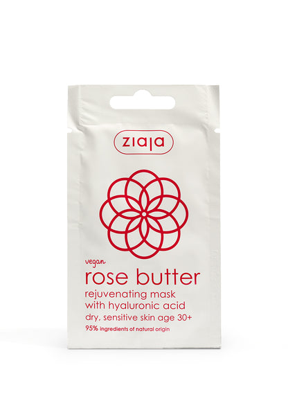 Ziaja Rosenbutter 30+ verjüngende Gesichtsmaske 20 x 7 ml