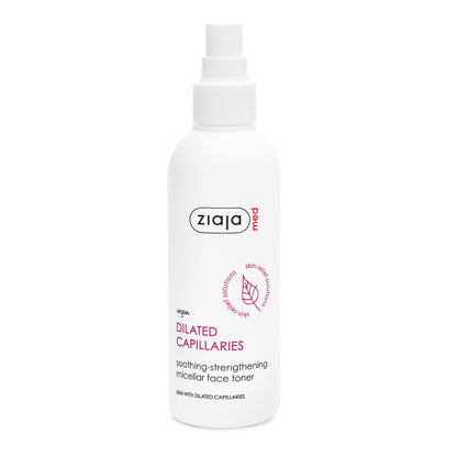 Ziaja Med beruhigender mizellarer Gesichtstoner bei erweiterten Kapillaren 200 ml