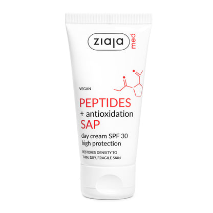 Ziaja Med Peptides + SAP Tagescreme mit LSF 30 - 50 ml