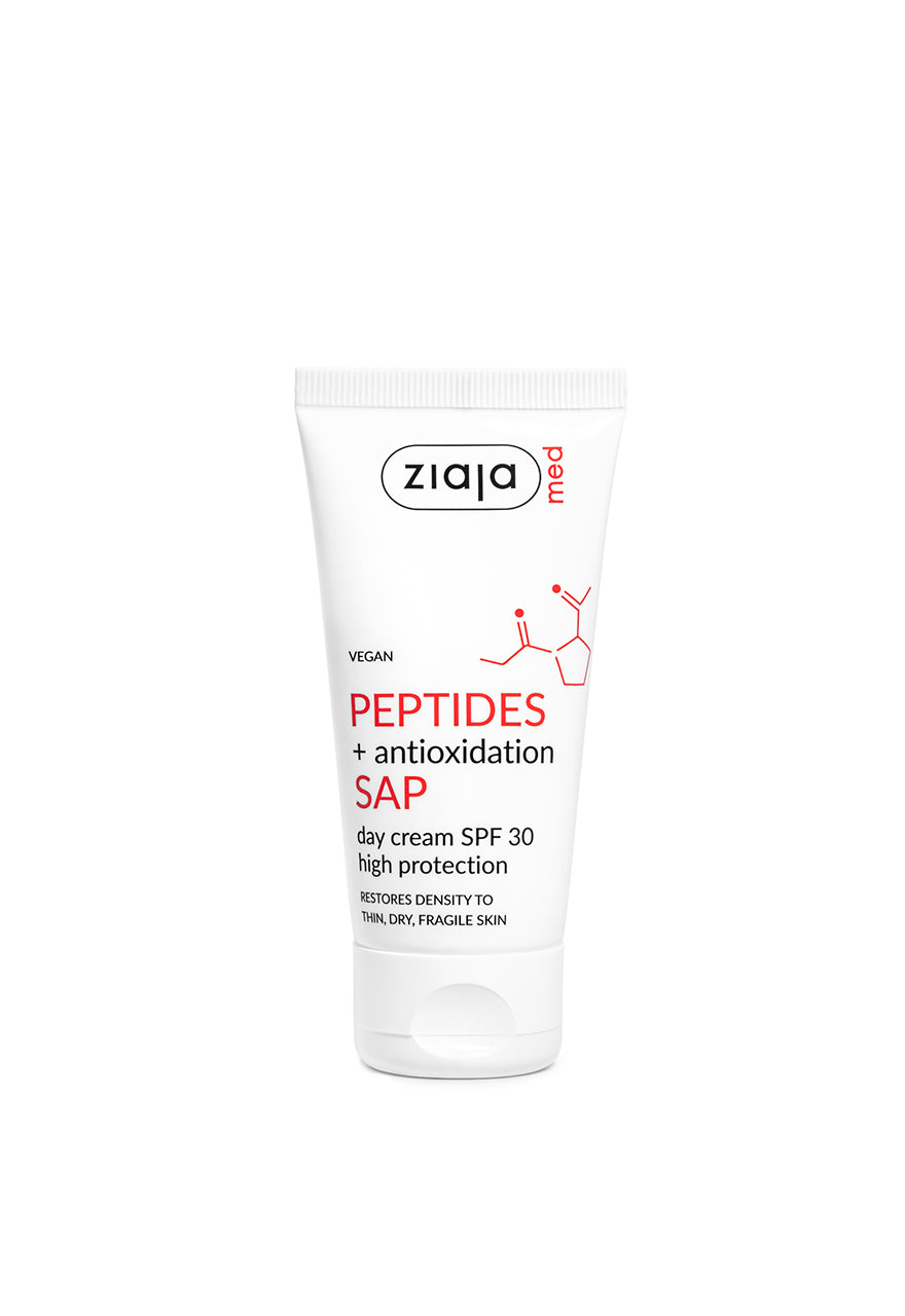 Ziaja Med Peptides + SAP Tagescreme mit LSF 30 - 50 ml