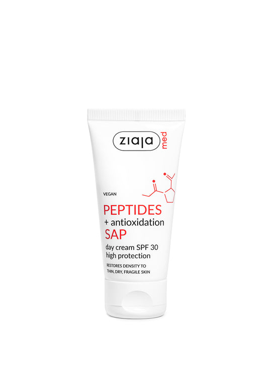 Ziaja Med Peptides + SAP Tagescreme mit LSF 30 - 50 ml