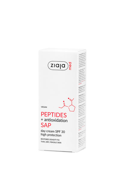 Ziaja Med Peptides + SAP Tagescreme mit LSF 30 - 50 ml