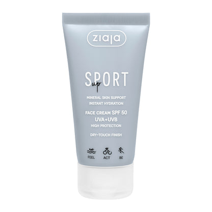 Ziaja Sport Gesichtscreme mit LSF 50 - 50 ml