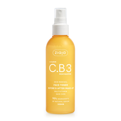 Ziaja Vitamin C.B3 Gesichtstoner-Spray 190 ml
