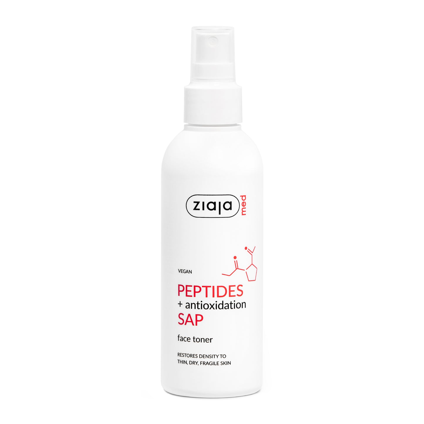 Ziaja Med Peptides + SAP Gesichtstoner-Spray 200 ml