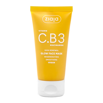 Ziaja Vitamin C.B3 Glow‑Gesichtsmaske 50 ml