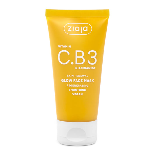 Ziaja Vitamin C.B3 Glow‑Gesichtsmaske 50 ml