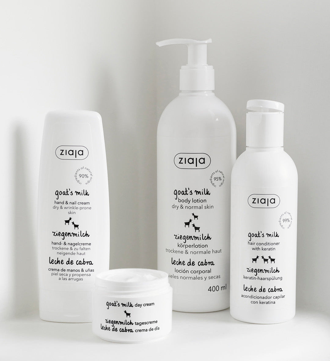 Ziaja Ziegenmilch Reinigungsmilch & Toner 200 ml