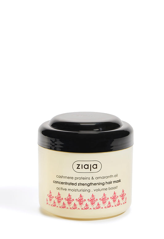 Ziaja Cashmere & Amaranthöl konzentrierte Stärkungs-Haarmaske - Volume Boost 200 ml