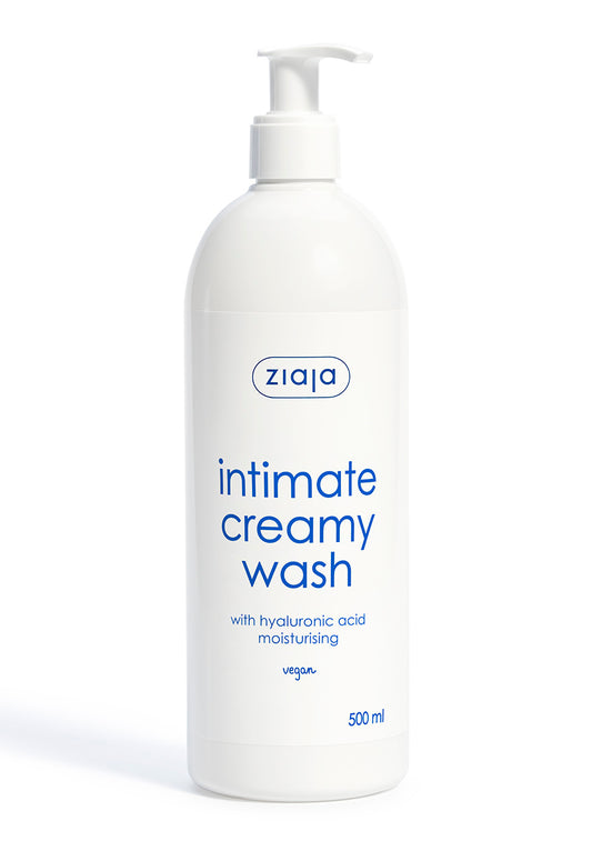 Ziaja feuchtigkeitsspendende Intimwaschlotion mit Hyaluronsäure 500 ml