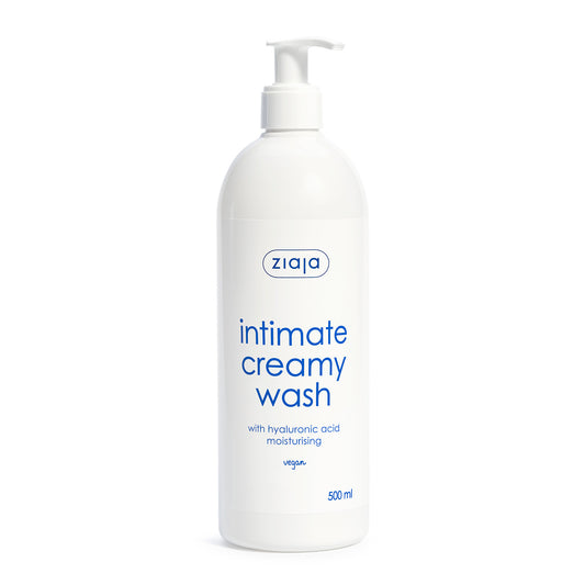 Ziaja feuchtigkeitsspendende Intimwaschlotion mit Hyaluronsäure 500 ml