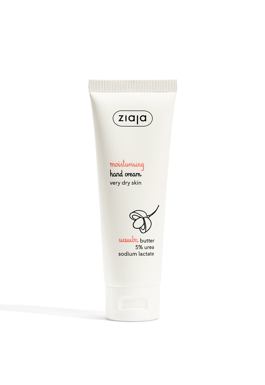 Ziaja Handcreme für sehr trockene Haut mit Ucuuba-Butter 5% Urea 80 ml