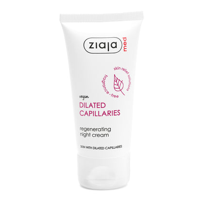Ziaja Med regenerierende Nachtcreme bei erweiterten Kapillaren 50 ml