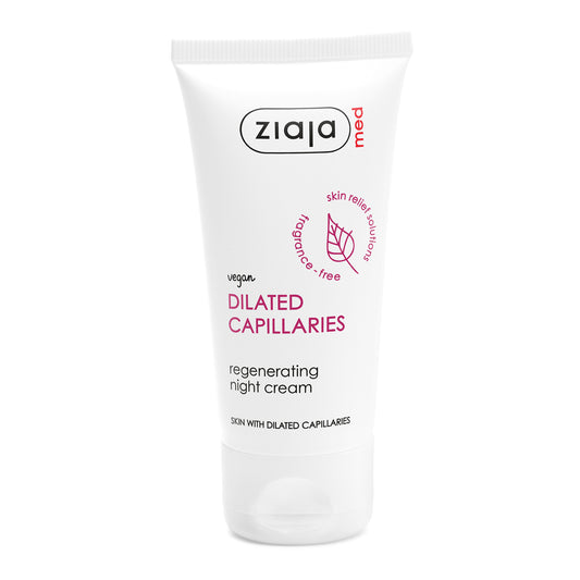 Ziaja Med regenerierende Nachtcreme bei erweiterten Kapillaren 50 ml