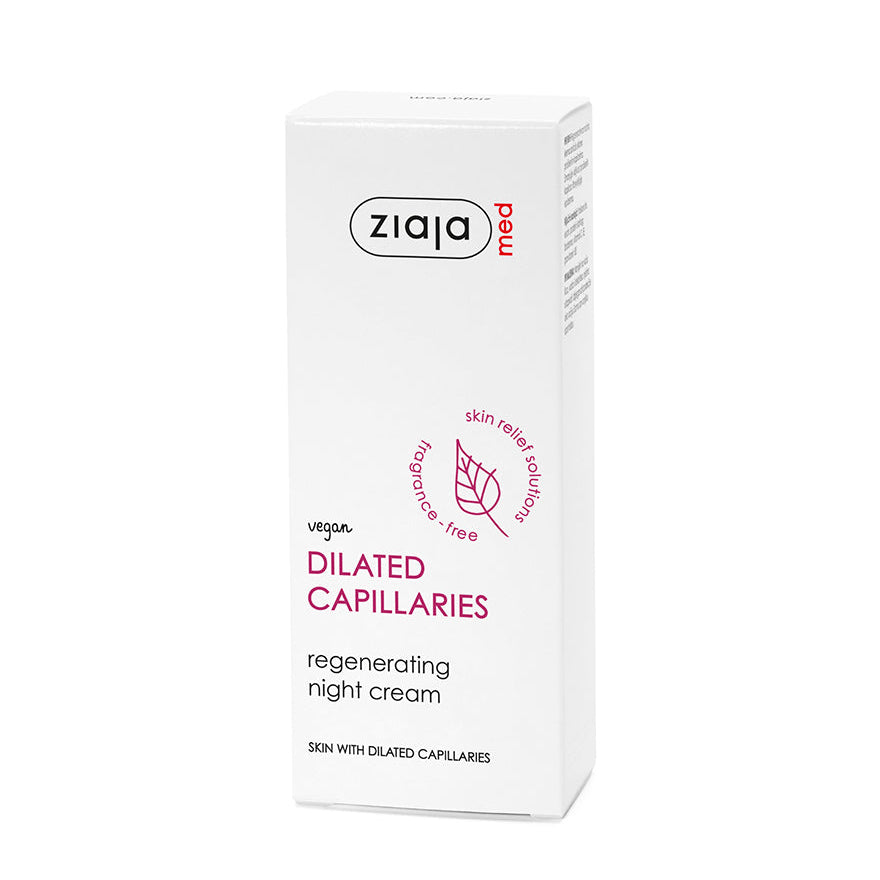 Ziaja Med regenerierende Nachtcreme bei erweiterten Kapillaren 50 ml