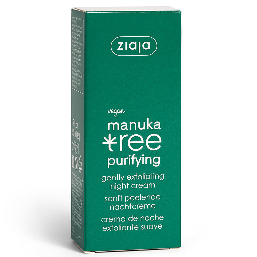 Ziaja Manuka Tree sanft peelende Nachtcreme 50 ml