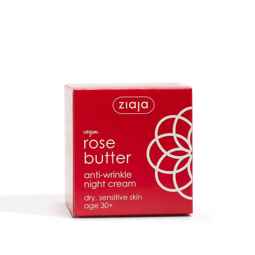 Ziaja Rosenbutter 30+ Anti-Falten Nachtcreme 50 ml
