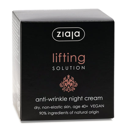 Ziaja Lifting Solution 40+ Anti-Falten-Nachtcreme 50 ml