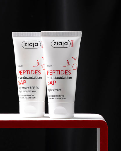 Ziaja Med Peptides + SAP Tagescreme mit LSF 30 - 50 ml