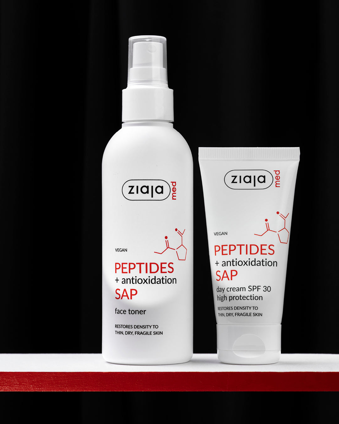 Ziaja Med Peptides + SAP Gesichtstoner-Spray 200 ml
