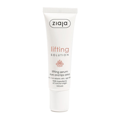Ziaja Lifting Solution 40+ straffendes Serum Augen & Lippen 30 ml