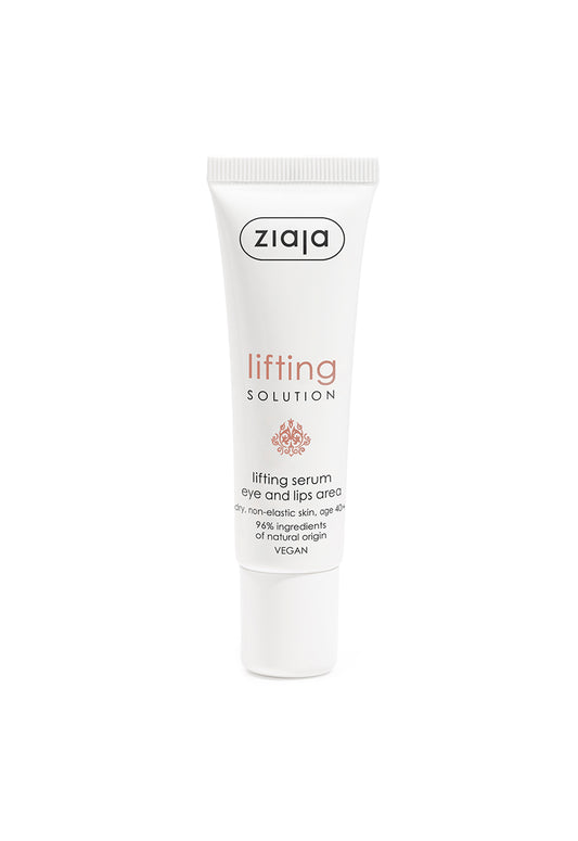 Ziaja Lifting Solution 40+ straffendes Serum Augen & Lippen 30 ml