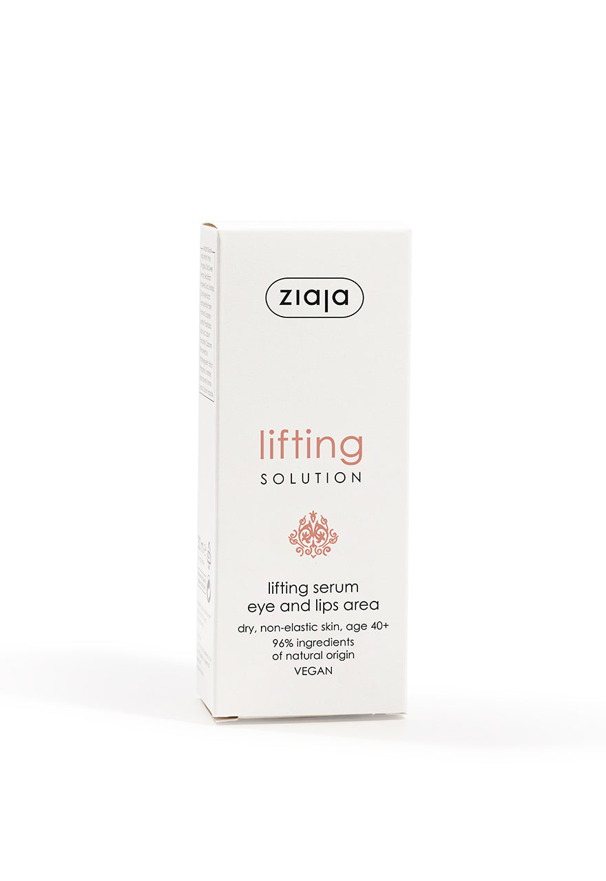 Ziaja Lifting Solution 40+ straffendes Serum Augen & Lippen 30 ml