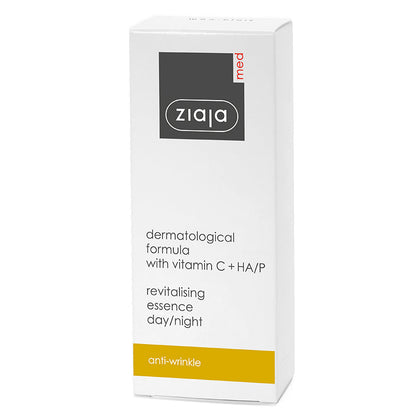 Ziaja Med Vitamin C + HA/P revitalisierende Essenz - Anti-Falten Serum 30 ml