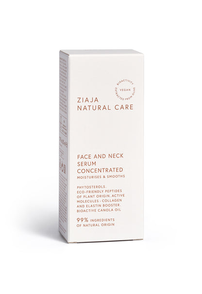 Ziaja Natural Care konzentriertes Serum für Gesicht & Hals 30 ml