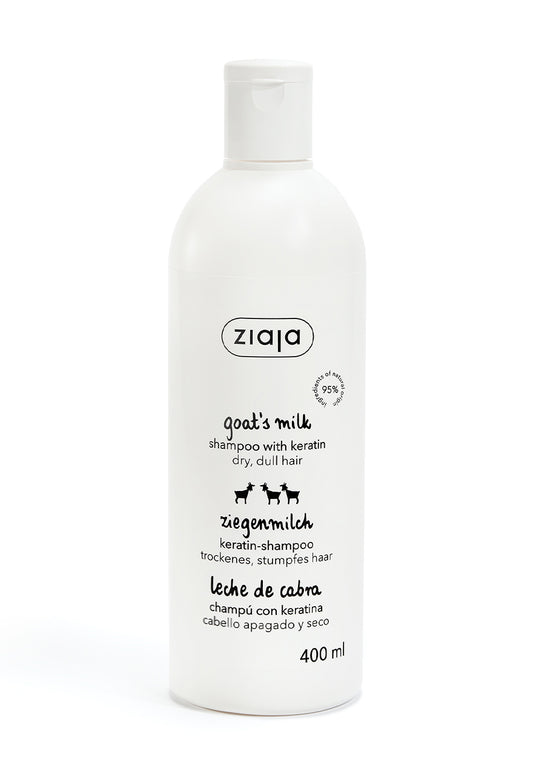 Ziaja Ziegenmilch Shampoo mit Keratin 400 ml