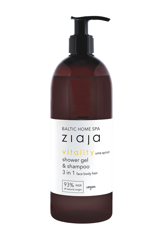 Ziaja Baltic Home Spa Vitality 3 in 1 Duschgel & Shampoo 500 ml