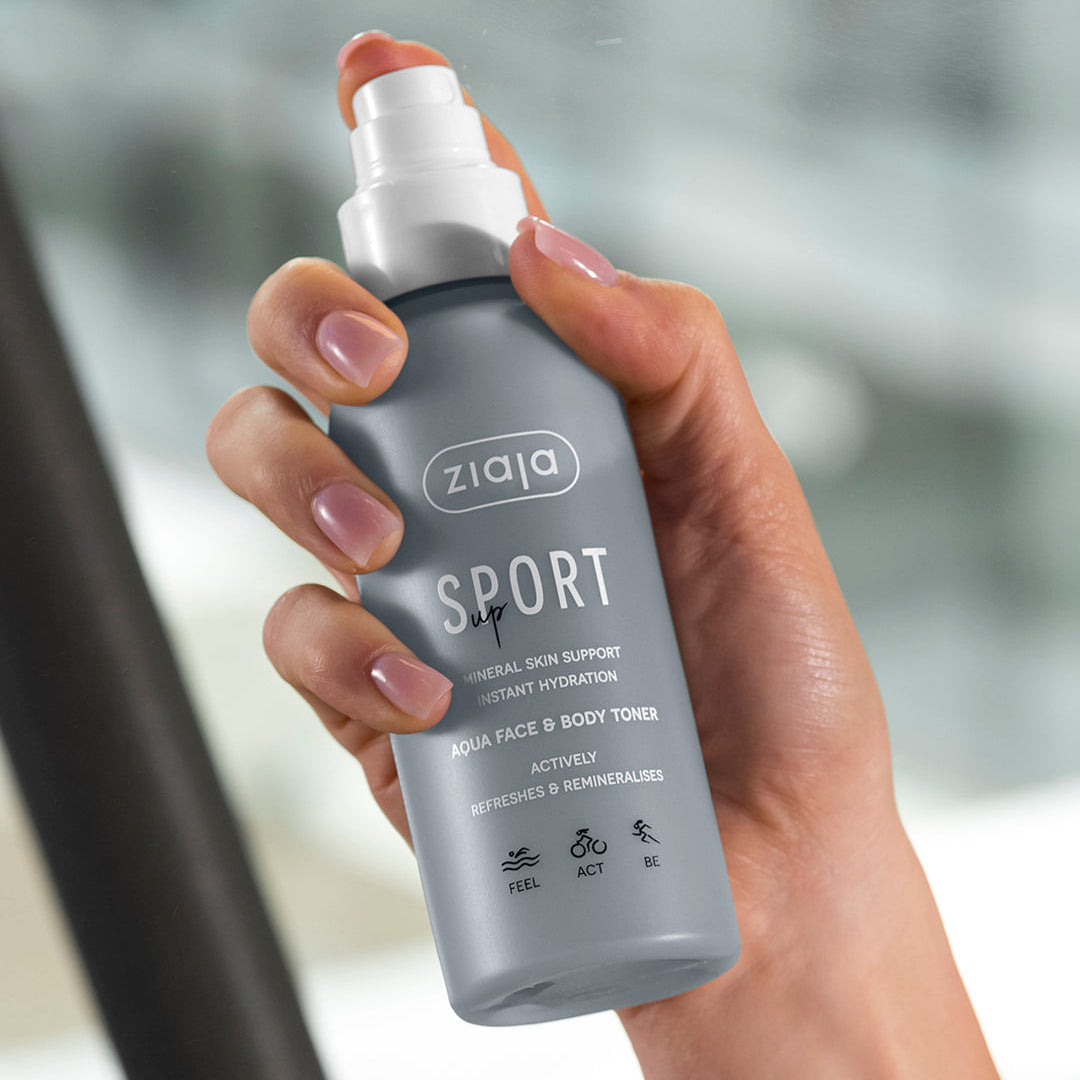 Ziaja Sport erfrischender Aqua-Toner für Gesicht & Körper 120 ml