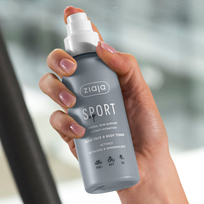 Ziaja Sport erfrischender Aqua-Toner für Gesicht & Körper 120 ml