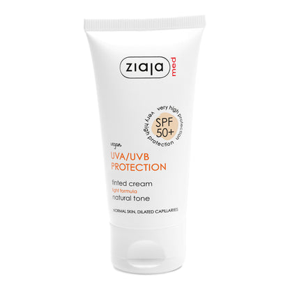 Ziaja Med LSF 50+ getönte Tagescreme bei erweiterten Kapillaren 50 ml