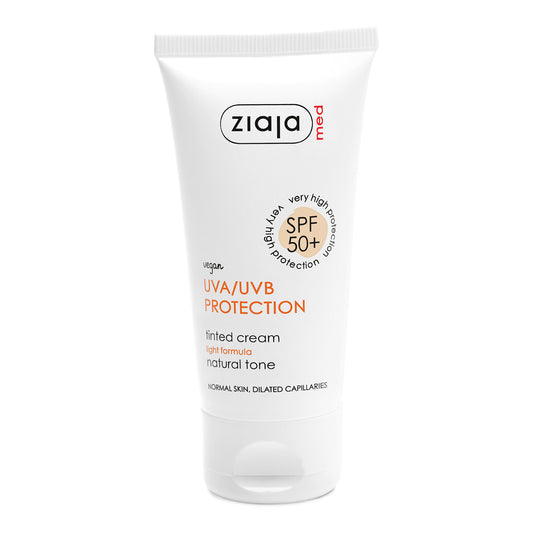 Ziaja Med LSF 50+ getönte Tagescreme bei Rötungen 50 ml