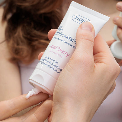 Ziaja Acaibeere Tagescreme SPF 10 50 ml – für einen frischen Teint.