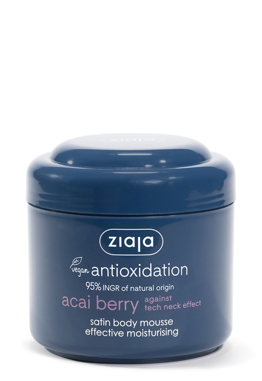 Ziaja Acaibeere feuchtigkeitsspendendes Satin-Körpermousse 200 ml