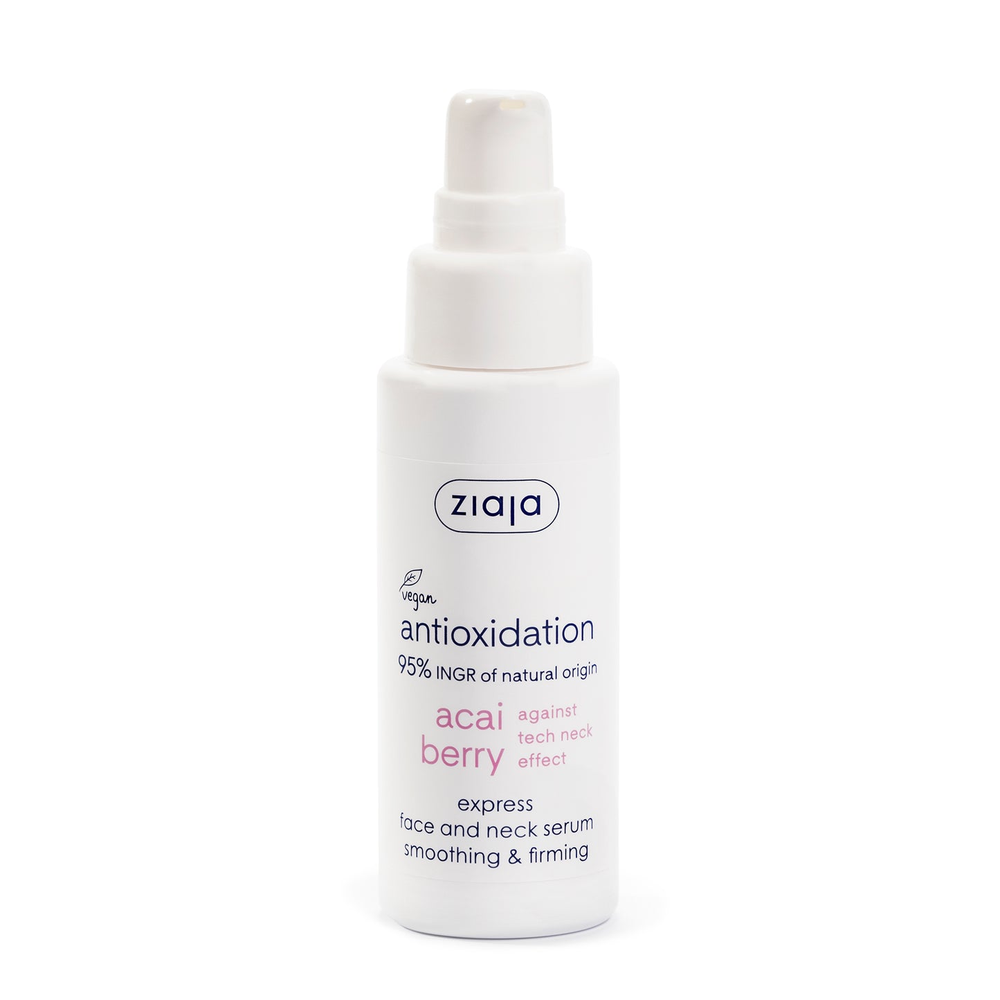 Ziaja Acaibeere Express Serum 50 ml – glättende & straffende Intensivpflege mit Hyaluronsäure.