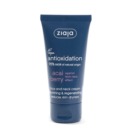 Ziaja Acaibeere Gesichts- und Halscreme 50 ml – pflegende Regeneration für Gesicht und Hals.